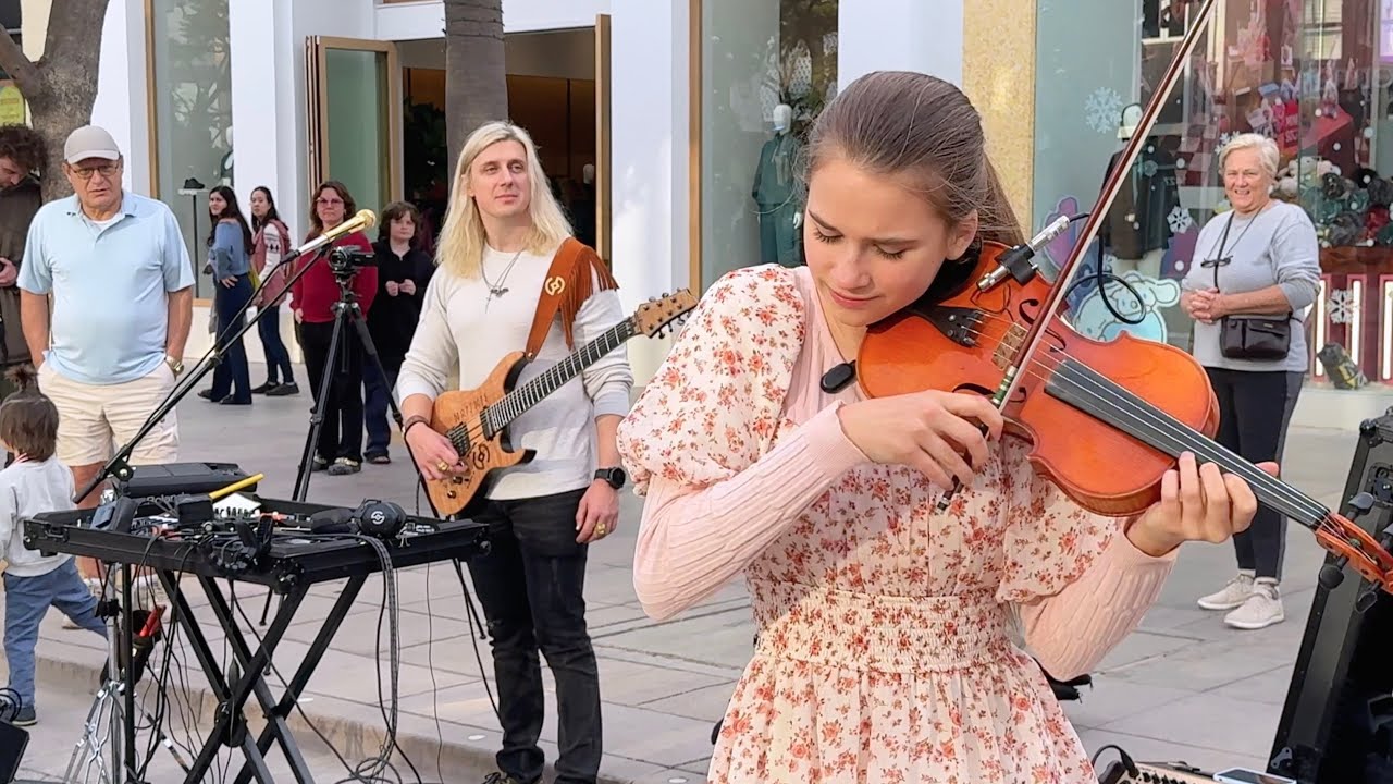He asks to play Despacito | Karolina Protsenko - Violin Cover