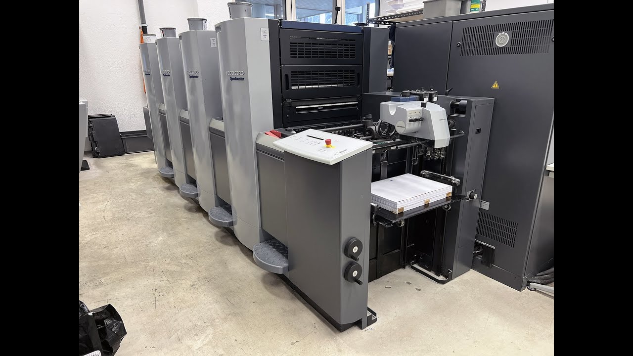 Heidelberg Speedmaster SM 52- 4 - 2011   AXIS CONTROL