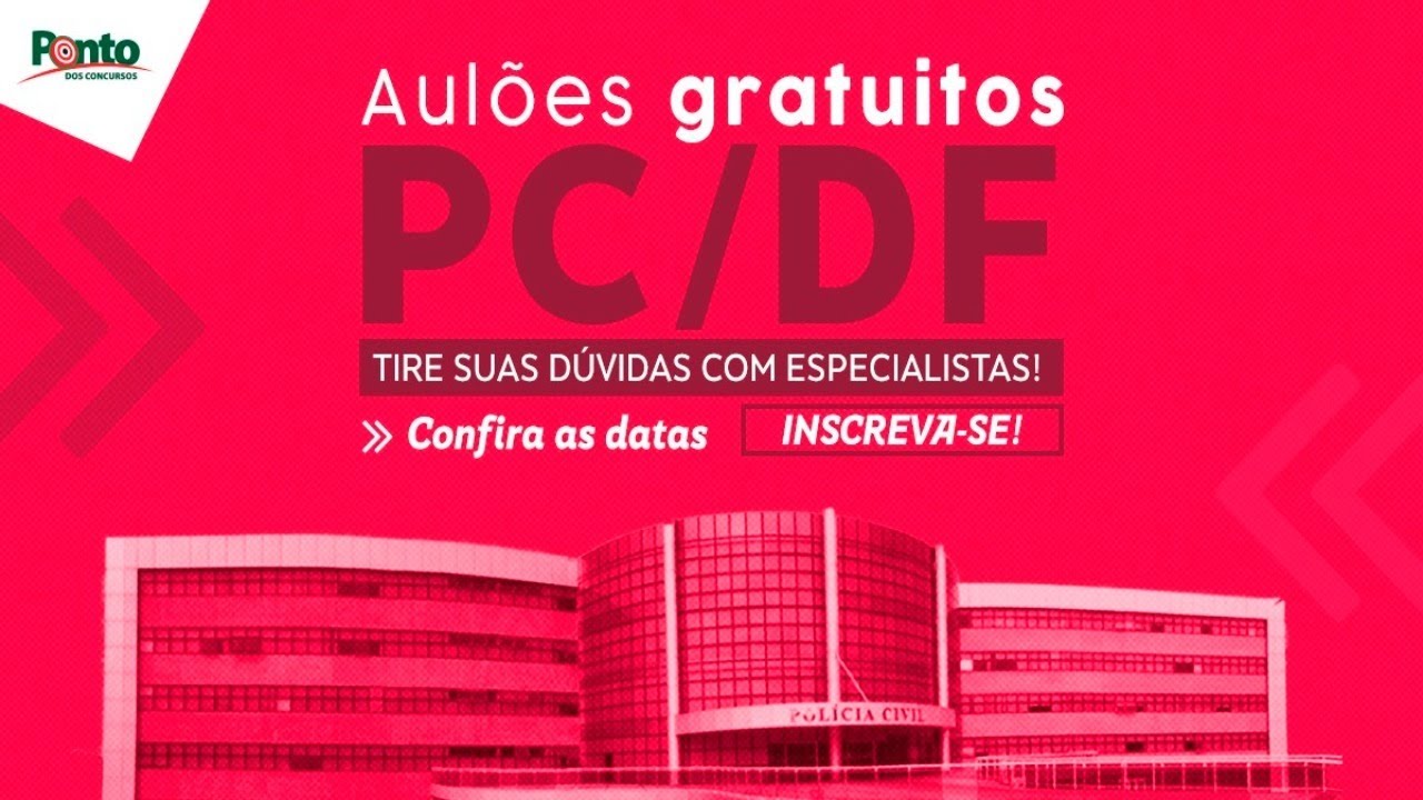 PCDF - Aula 01: Portugu&ecirc;s