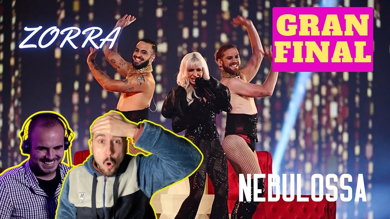 Reacción a ZORRA, de Nebulossa (Gran Final, Eurovisión 2024)