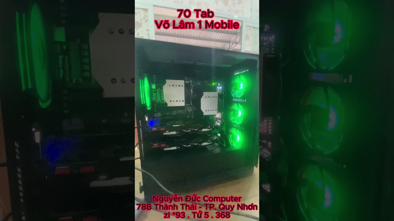 70 Tab Giả lập game Vltk1m với cấu h&igrave;nh Dual Platinum 8171M. #games #vltk1m