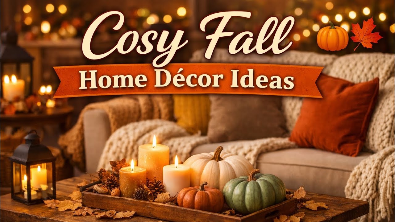 Cozy Fall Home Decor Ideas 2026 🍂 (Minimal & Aesthetic)