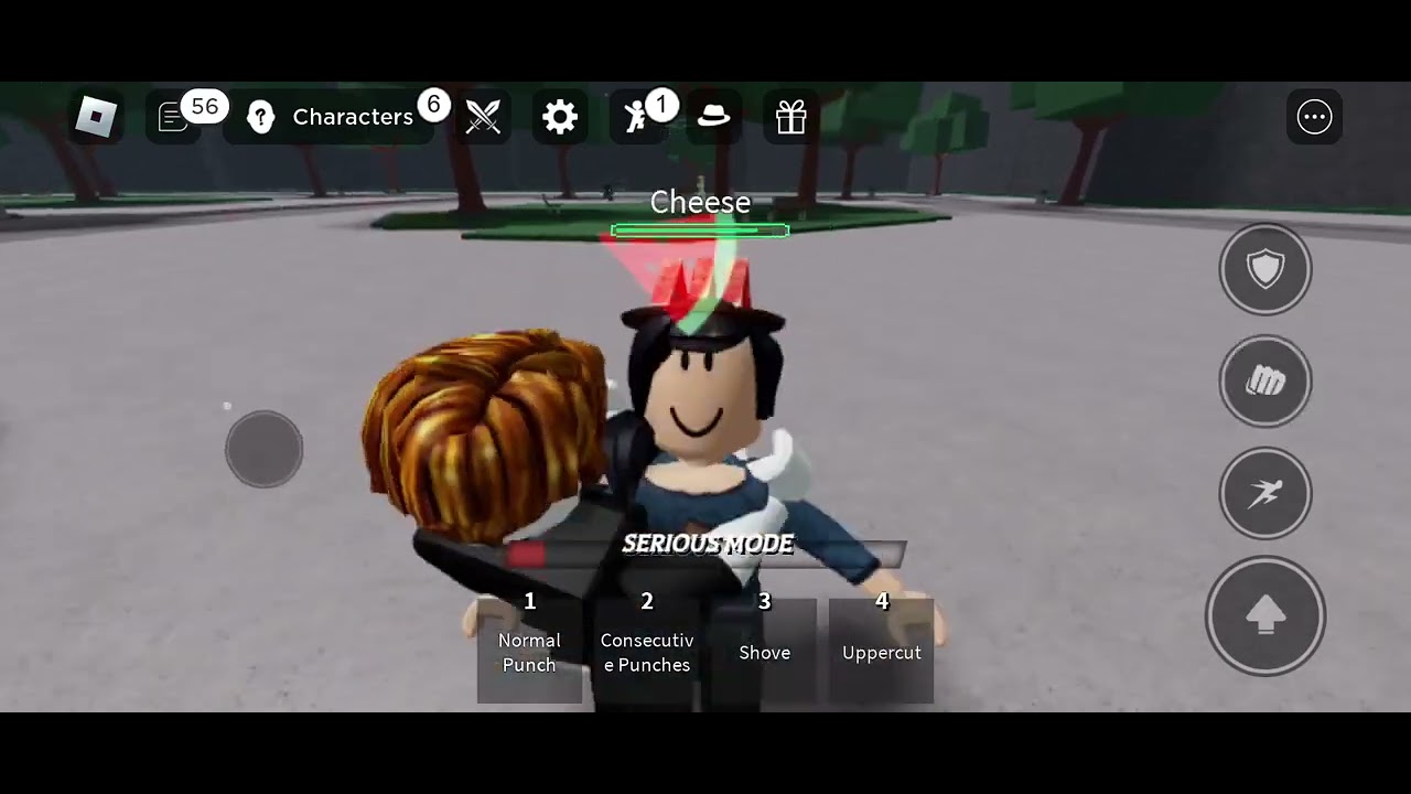 ( Robox ) Me and Doge on The Strongest Battlegrounds ( Public Server ) ( Part 1 )