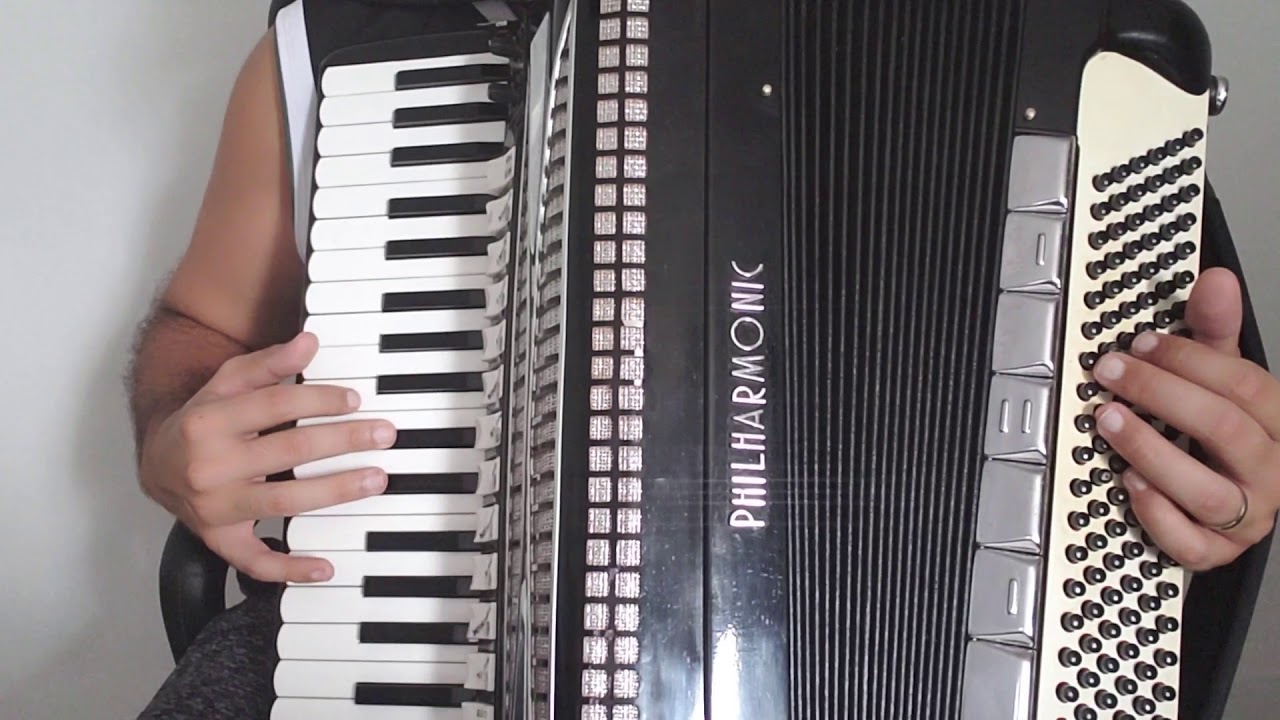 Vídeo Aula Acordeon - Gino e Geno - Bebo pra Caraí - Aula de Sanfona