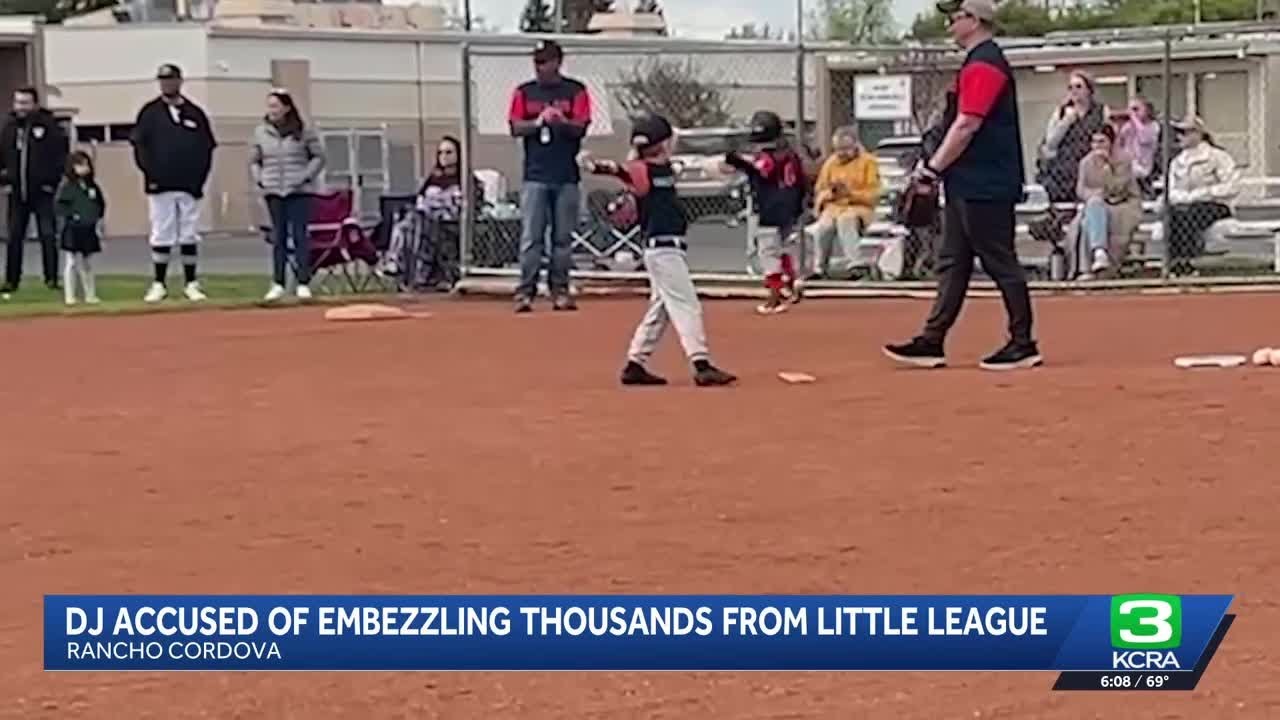 DJ accused of stealing $82,000 from Rancho Cordova Little League fundraiser