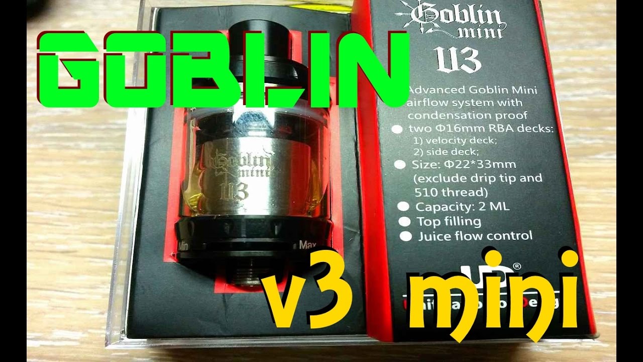 GOBLIN V3 MINI RTA! Крутой малыш!!