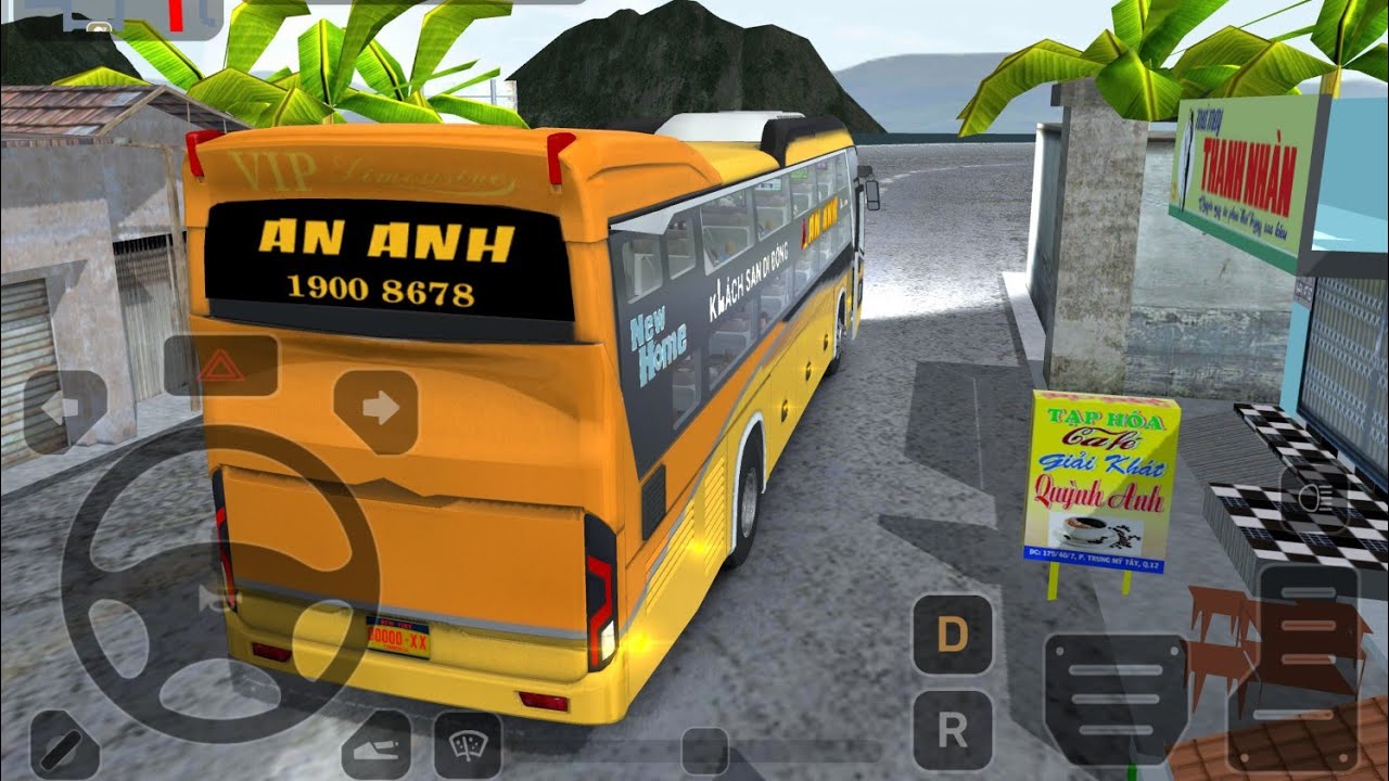 Coach Bus Simulator Vietnam Gameplay - Driving the An Anh Limousine Sleeper Bus!