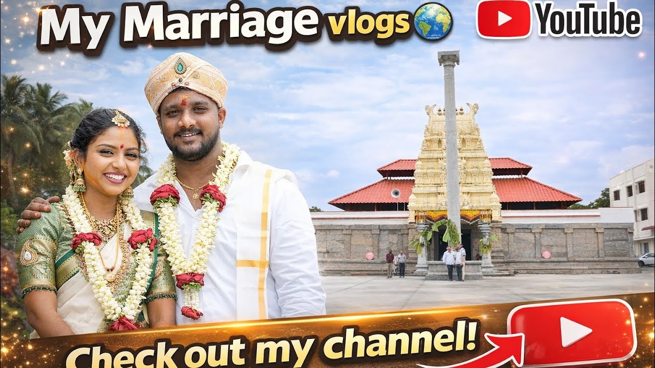 My Marriage ❤️🌏#marriage #couple #kannadathi check out my channel and plz watch it☝️