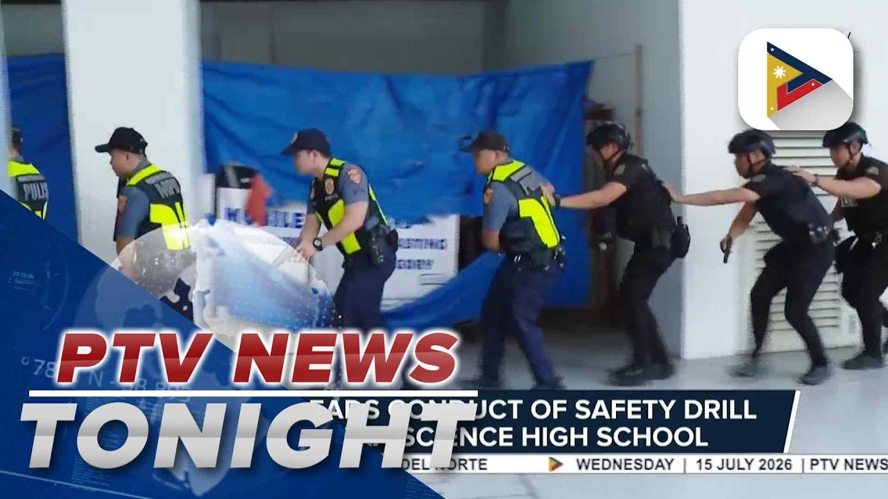 DepEd leads conduct of safety drill in Manila Science High School