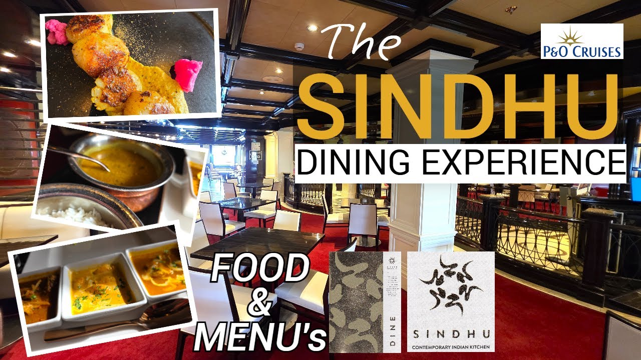 P&O SINDHU dining experience 2025 - Ventura P&O cruises
