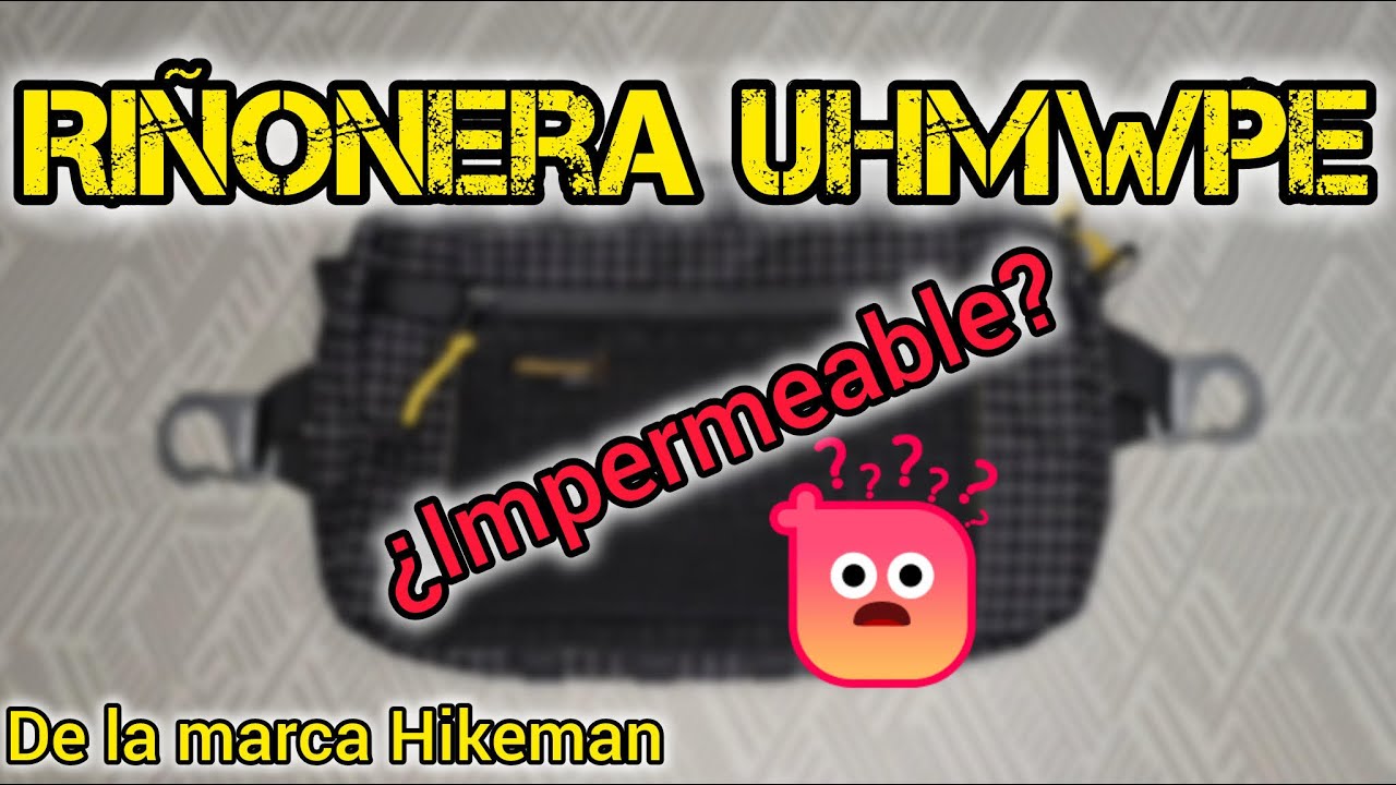 Bolsa bandolera riñonera Hikeman modelo UHMWPE