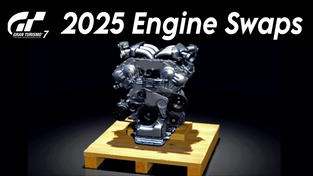 Gran Turismo 7: All 2025 Engine swaps!