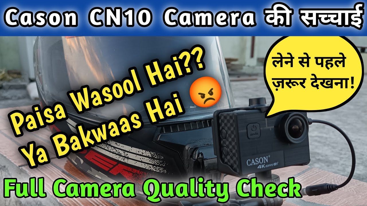 Cason CN10 Action Camera Video Testing And Mic Quality | Cason CN10 | Raahgeer Vlogs ft Yusuf Perwez