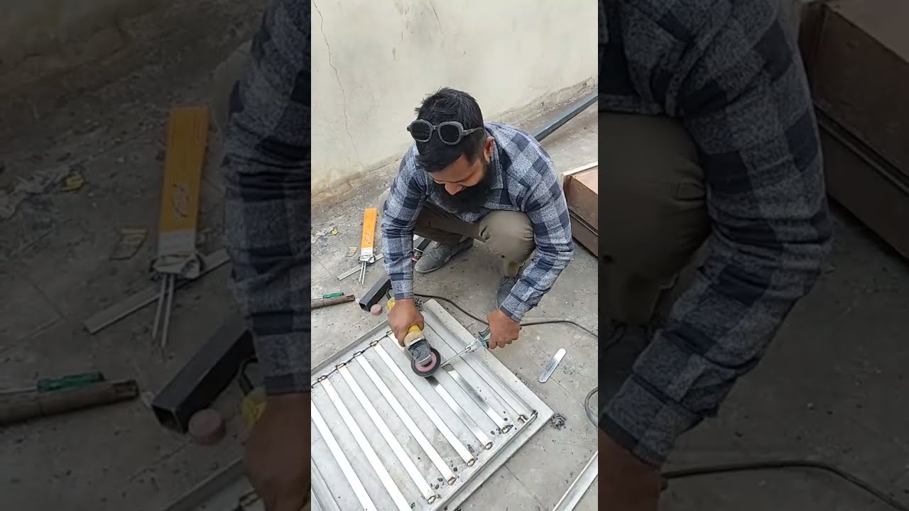 live steel chamber frame making #shorts #welding #youtubeshorts