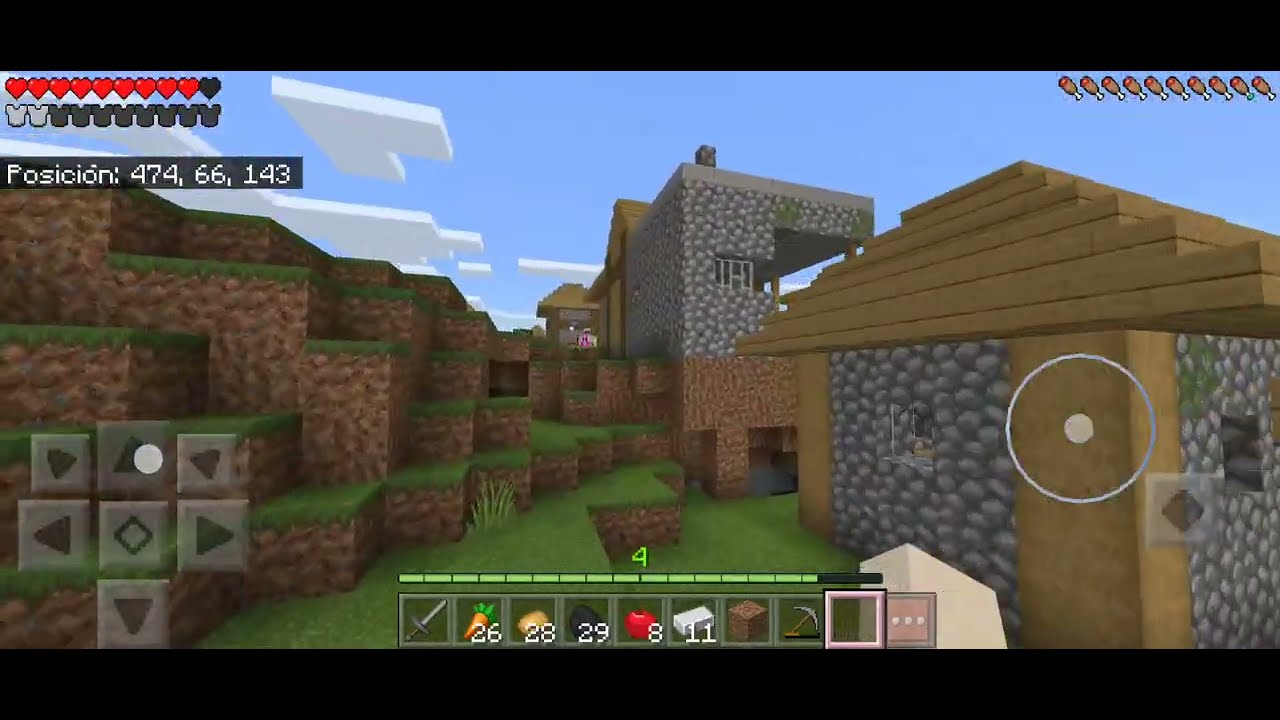 Jugando Minecraft survival parte 4 (2)