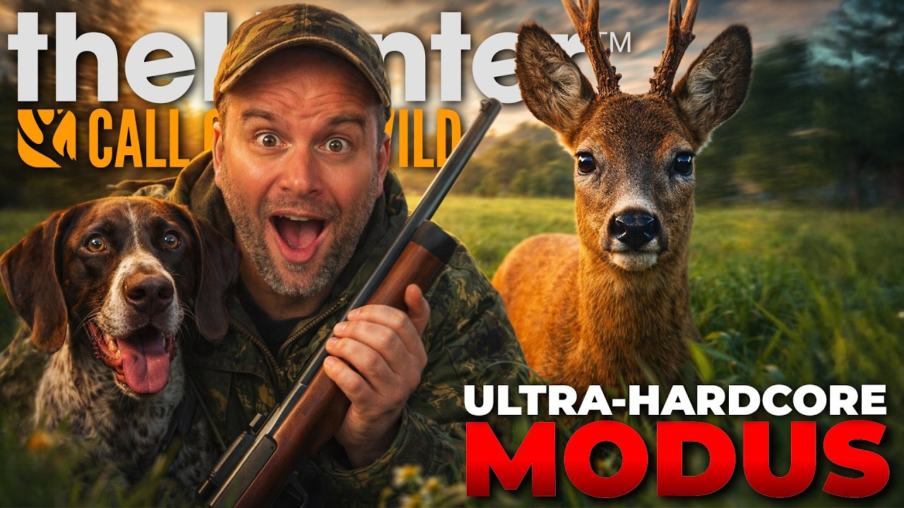 Ich habe ALLE Spielhilfen deaktiviert… Hirschfelden im Ultra-Hardcore-Modus  😳 theHunter COTW
