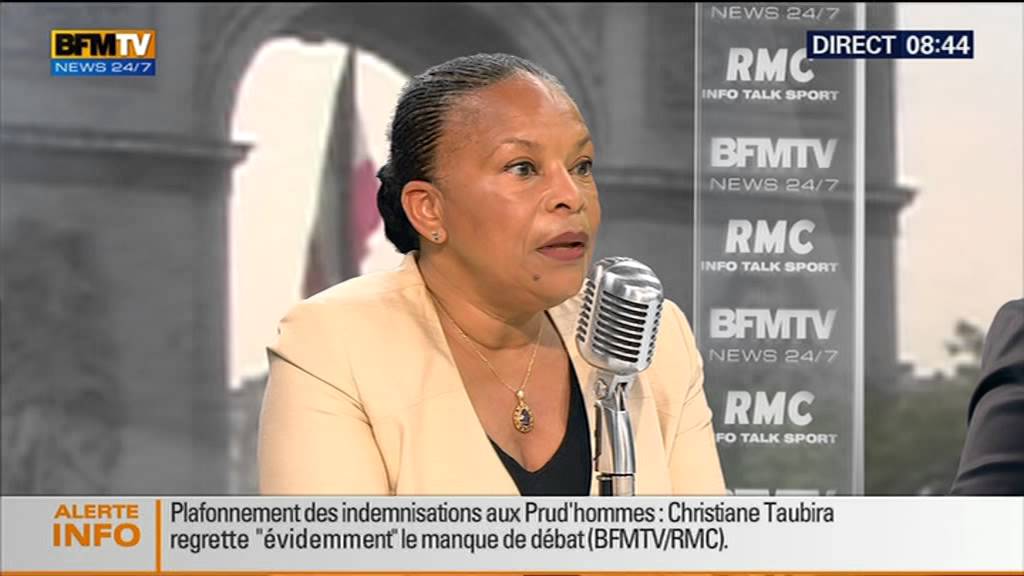 BOURDIN DIRECT CHRISTIANE TAUBIRA 19/06/2015