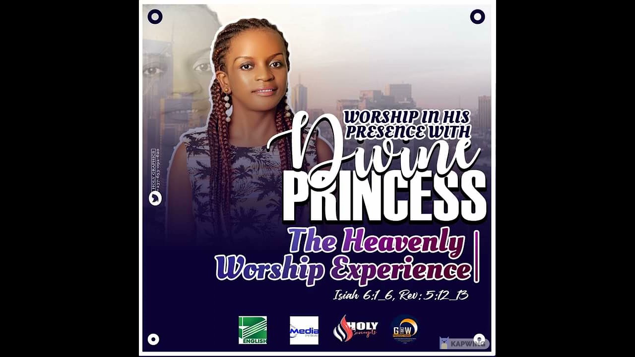 Divine princess ministrying worthy is the lamb and ta presence live ministration.