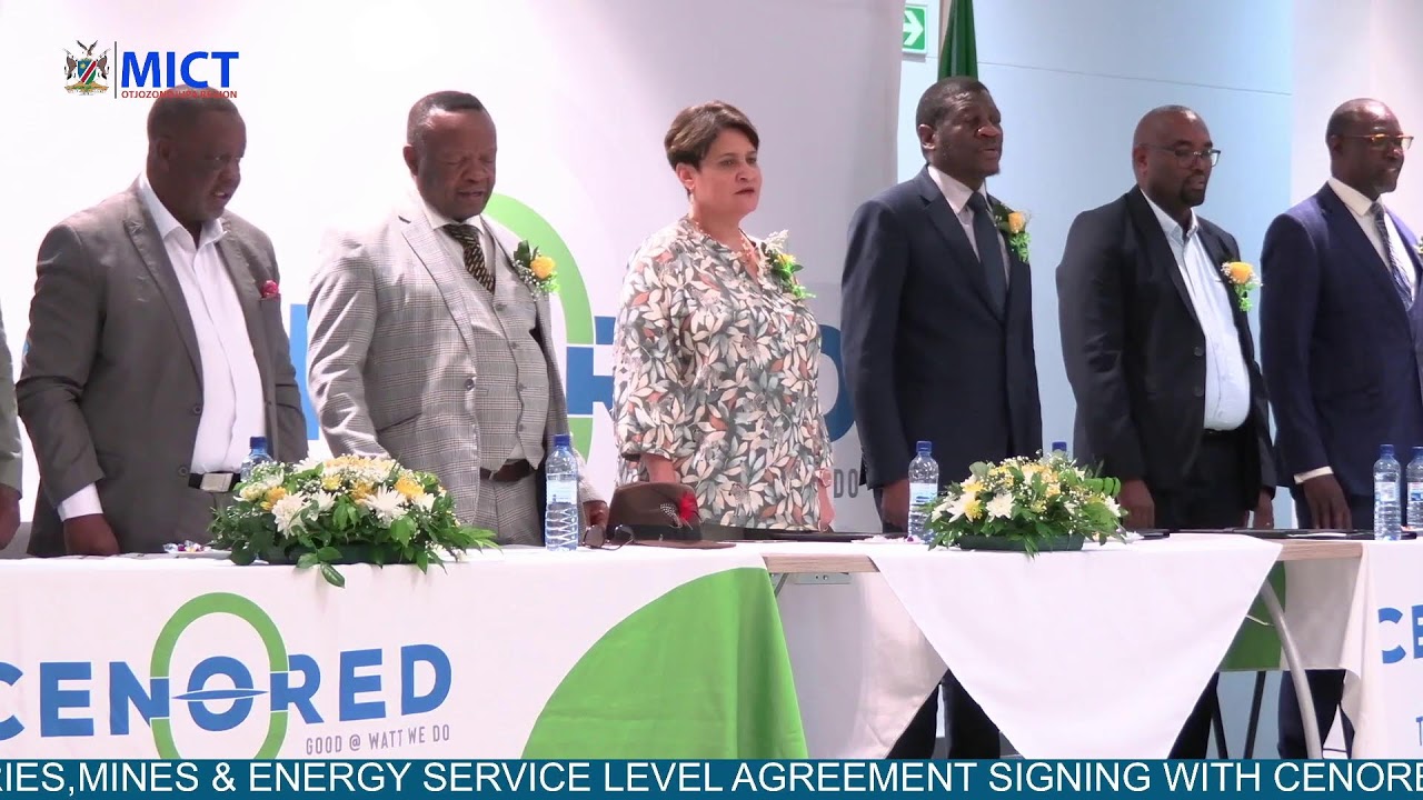 MIME-SRF -CENORED SLA SIGNING CEREMONY