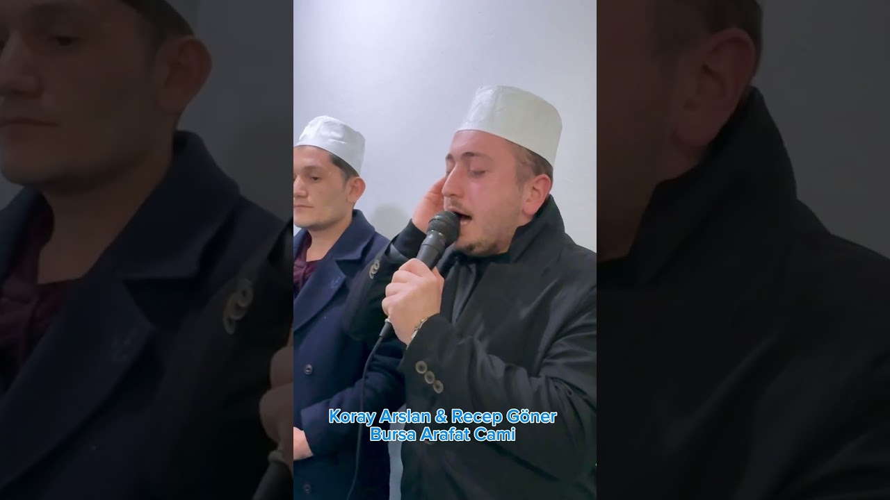 Allah Allah Sesleri Eşliğinde Bir Hicaz ezan - Dinleyenler kendinden Geçti -Koray arslan-Recep Göner