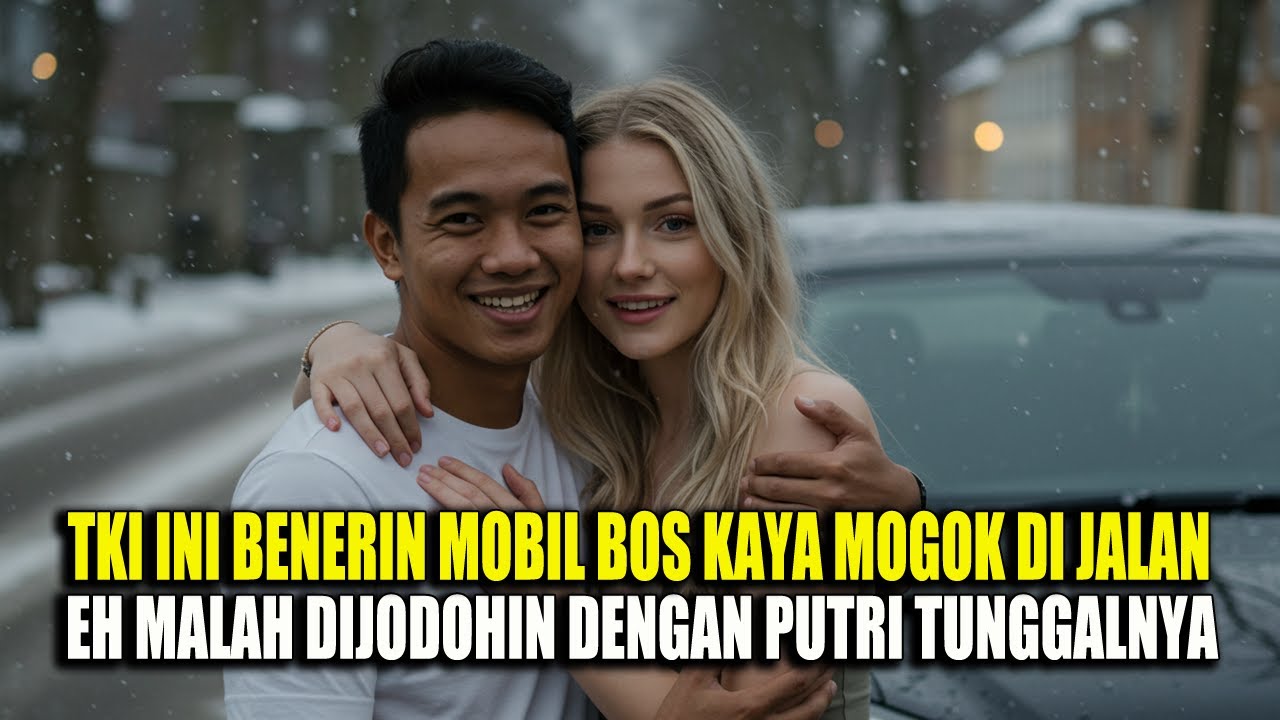 VIRAL ‼️ TOLONG BOS KAYA YANG MOBILNYA MOGOK DI JALAN, TKI INI MALAH DIJODOHIN DENGAN PUTRINYA