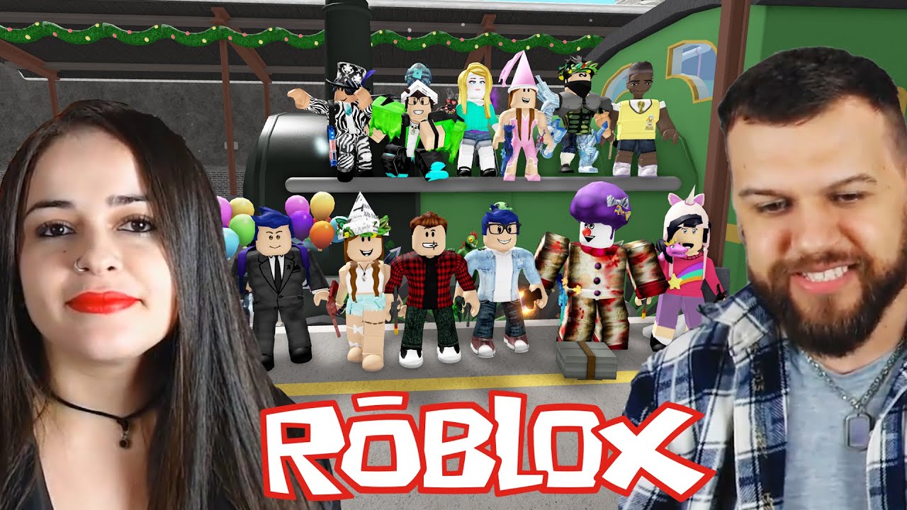 ROBLOX COM NOSSAS PRIMEIRAS SKINS DE ROBUX