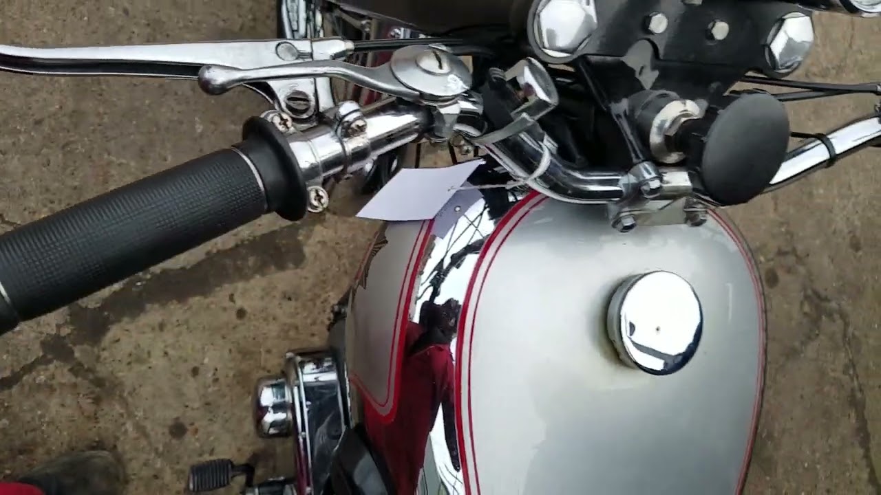1949 BSA ZB32 Gold Star 350cc at Andy Tiernans #09040BSA
