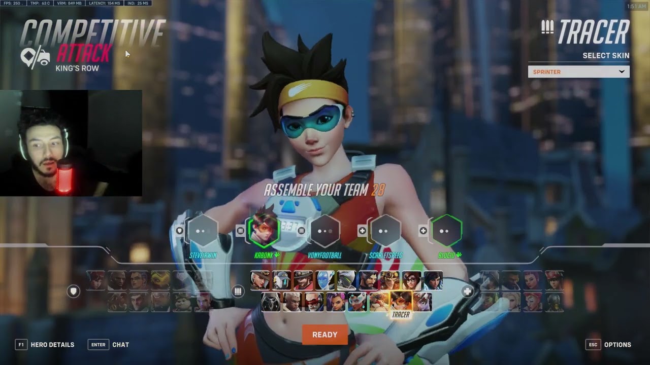 KABAJI TRACER WIDOW AND SOLDIER 76 GAMEPLAY! [ OVERWATCH 2 TOP 500 SEASON 2 ]