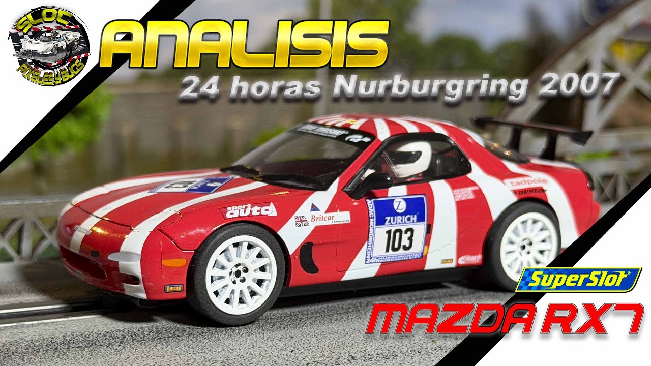 Analisis Mazda RX-7 Nurburgring, SuperSlot