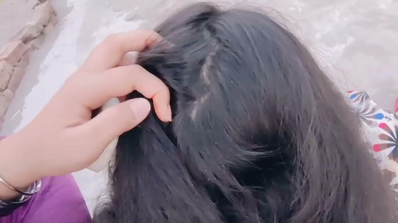 Nits picking with real sound   ASMRsajida