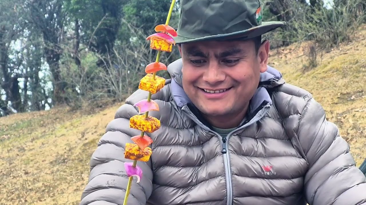 Uttarakhand forest camping⛺️ ग्रुप कैंपिंग