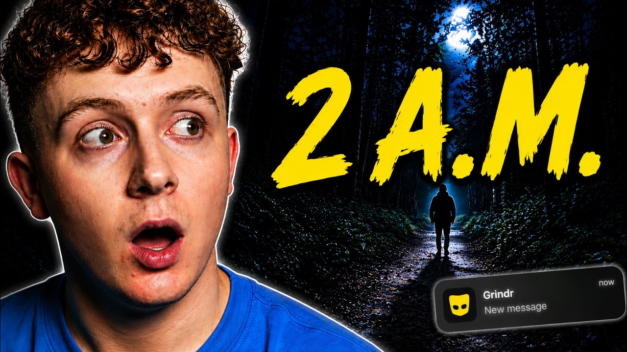 2AM IN THE WOODS WITH MY GRINDR HOOKUP...