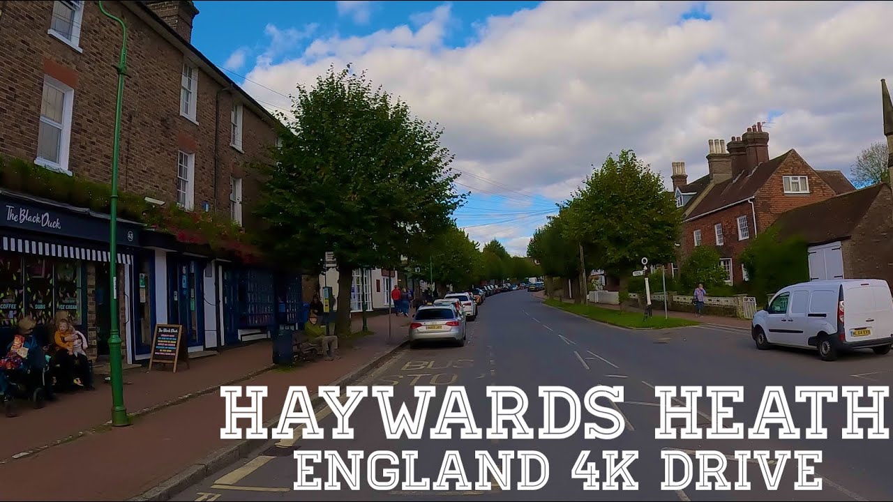 Haywards Heath | West Sussex, England 4K Drive