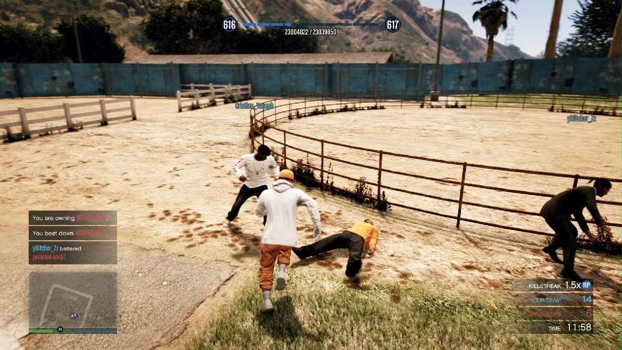 GTA V We Win Ring Fight