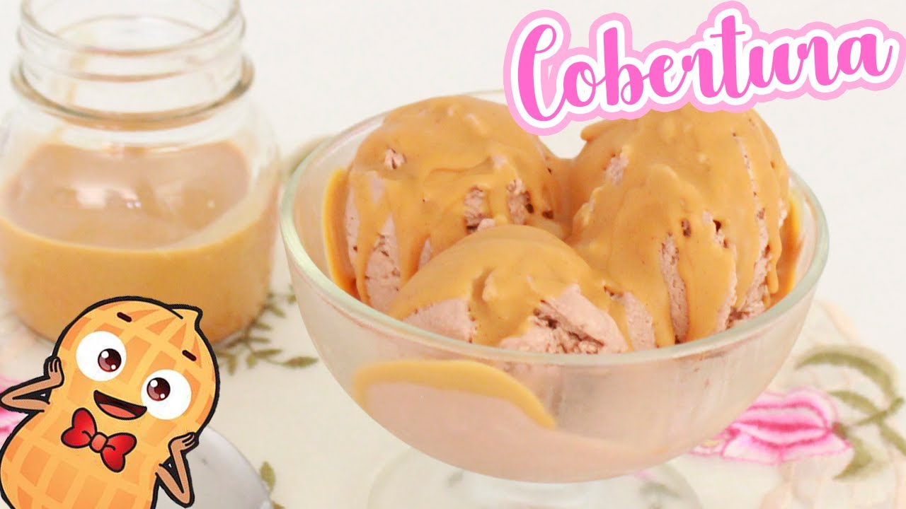 Cobertura de Maní para HELADO 2 INGREDIENTES | Postres de Vane
