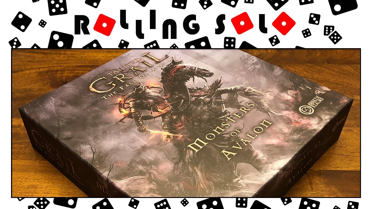 Tainted Grail: The Fall of Avalon | Monsters of Avalon | Kickstarter Unboxing