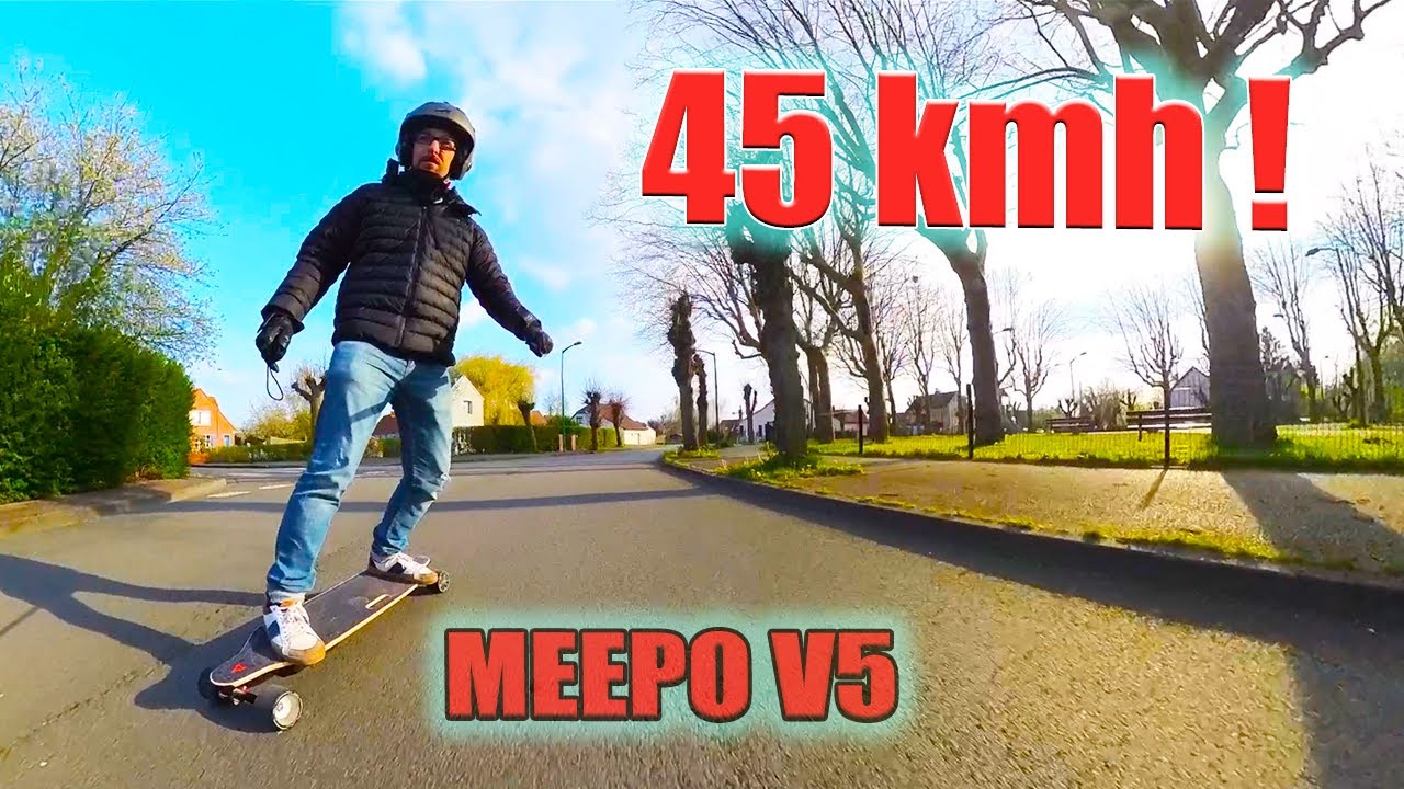 Un skate électrique pas cher et incroyablement efficace ! Le Meepo V5 er ! test et présentation