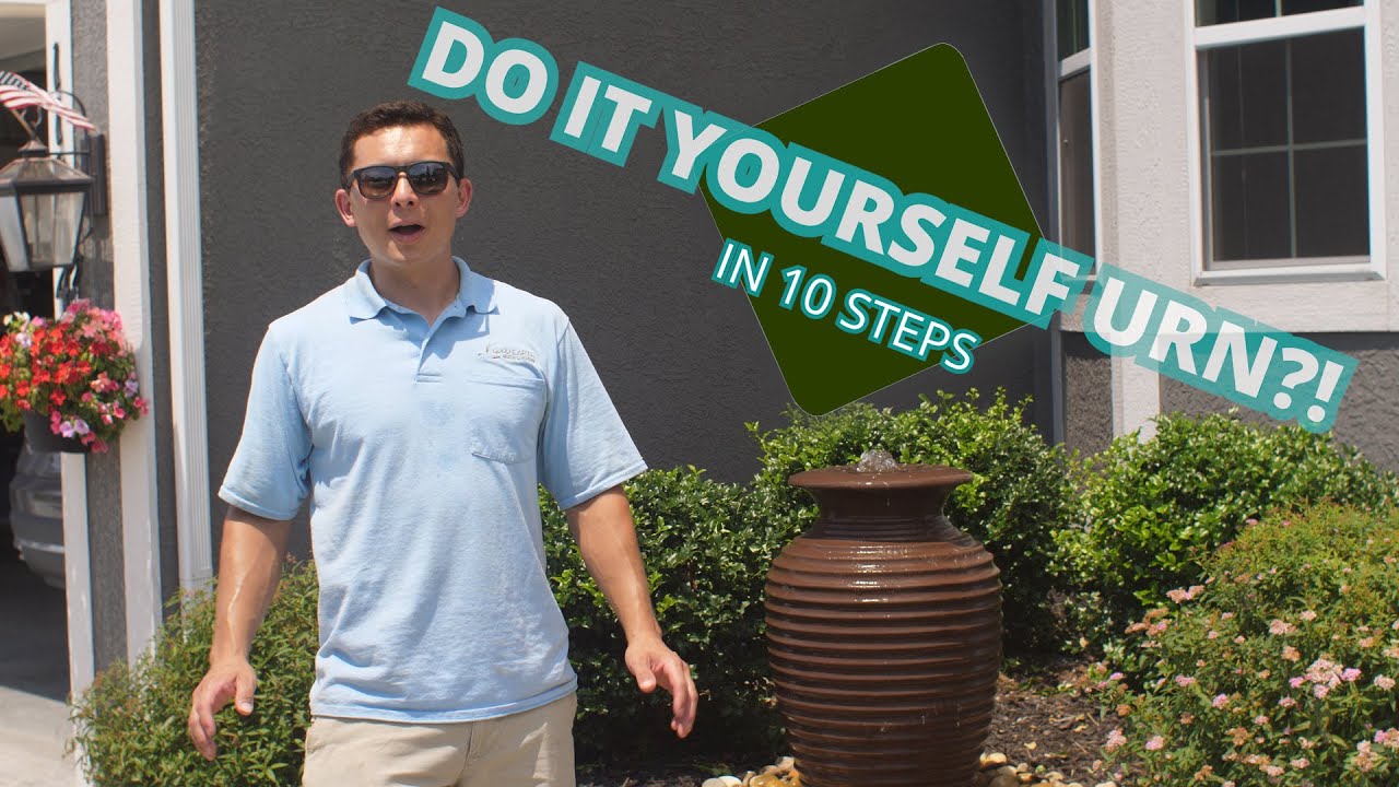 D.I.Y Water Urn in 10 Steps!!