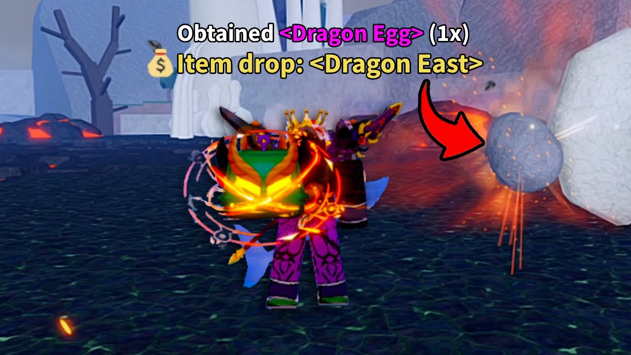 Grinding Dragon Egg To Get Dragon Fruit in BloxFruits!