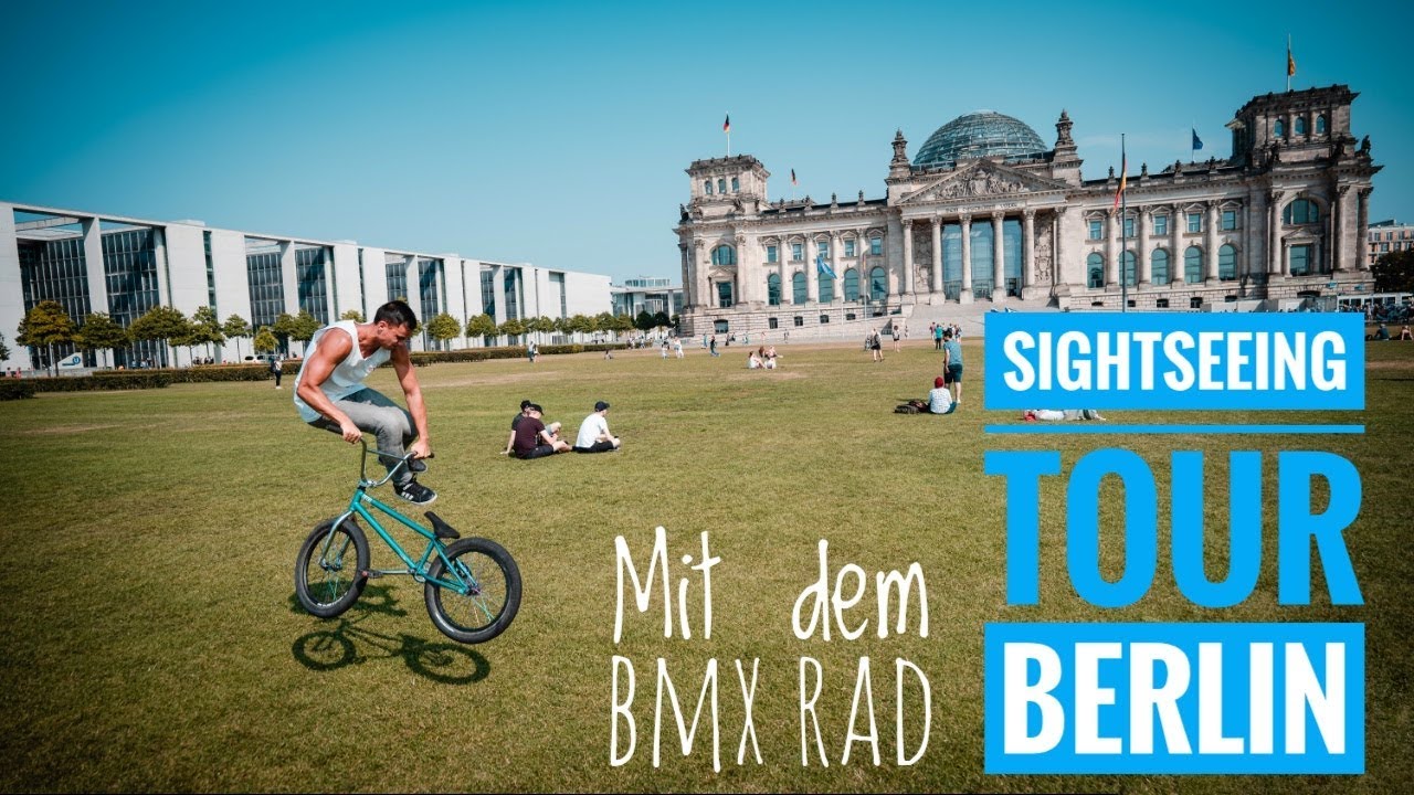 Sightseeing Tour in Berlin mit mein BMX Rad