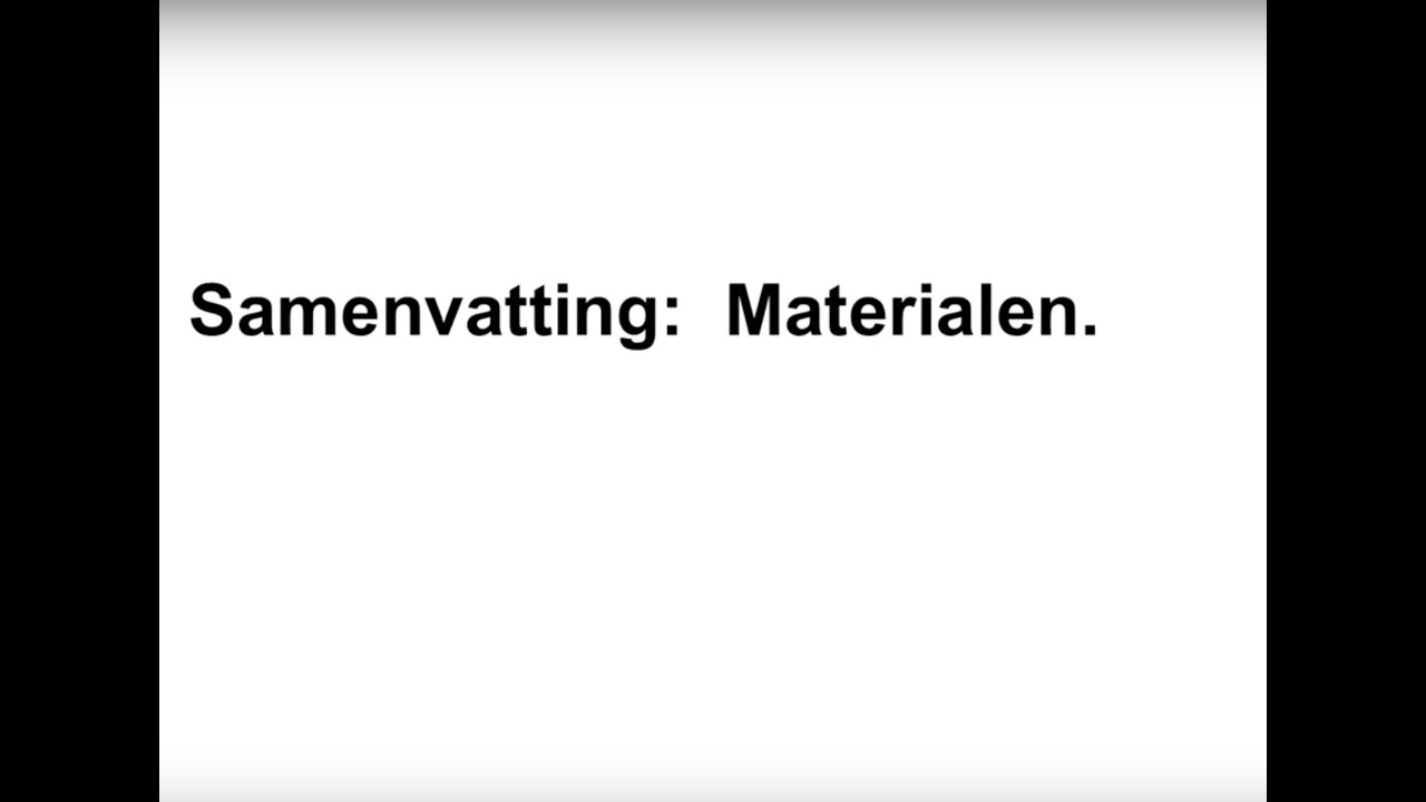H5 Materialen