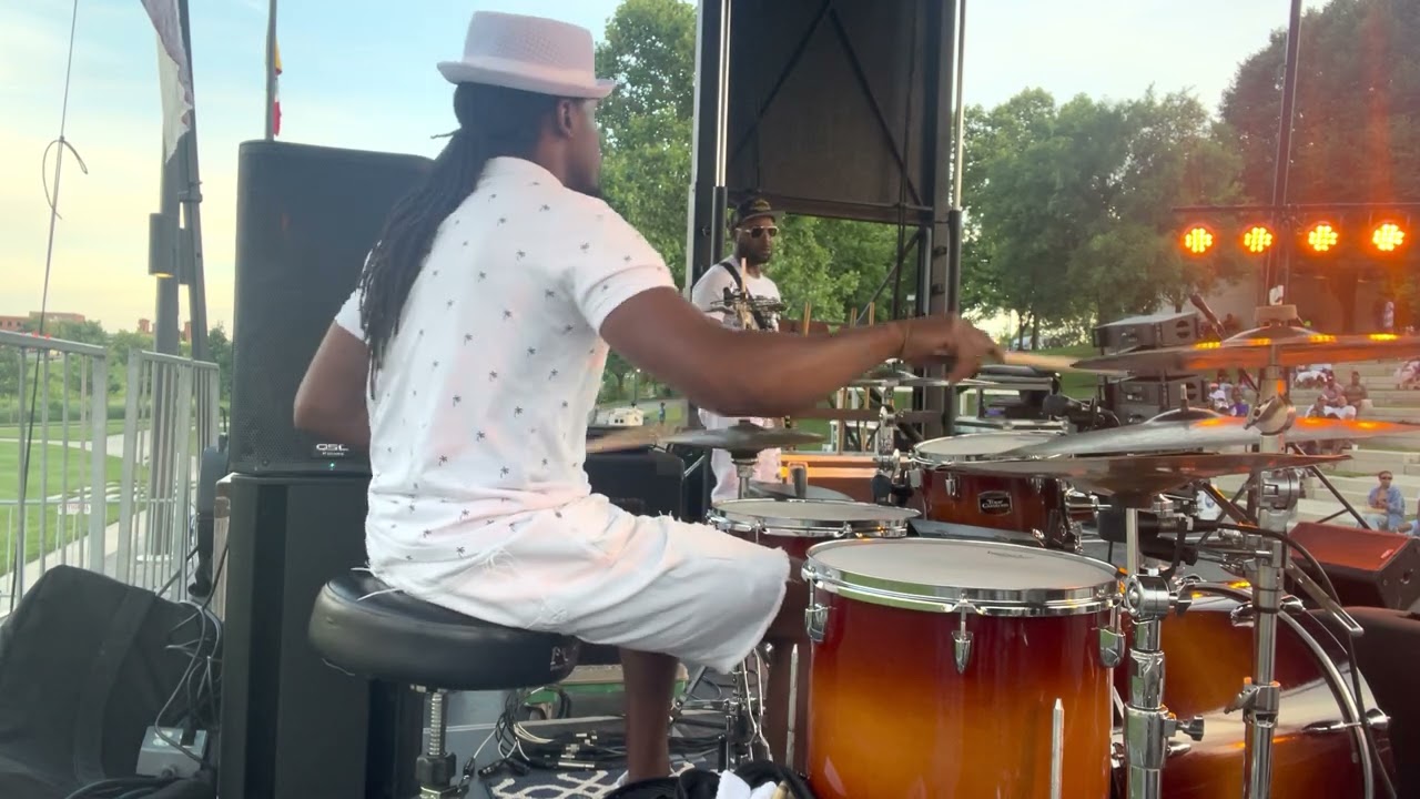 The Jerry Powell Experience and Jimmy McGee at the Juneteenth festival
