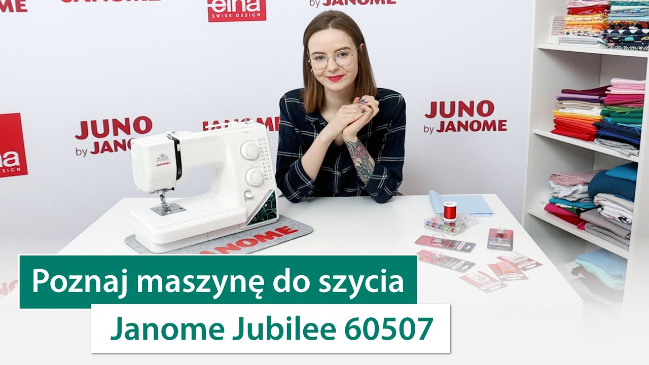 Maszyna do szycia Janome Jubilee 60507 &ndash; test, nawlekanie, szycie, funkcje