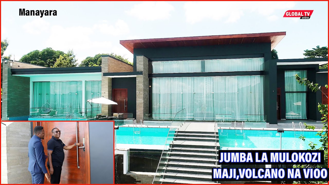 #EXCLUSIVE: DAVID MULOKOZI ALIYETRENDI na JUMBA LAKE la KIFAHARI MANYARA -NI VIOO na MAWE ya VOLCANO