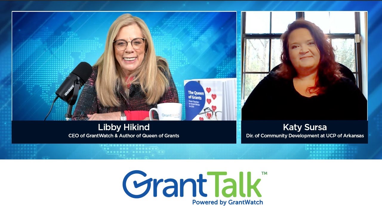 GrantTalk Ep 6: Katy Sursa's Grant Journey at United Cerebral Palsy of Arkansas With GrantWatch