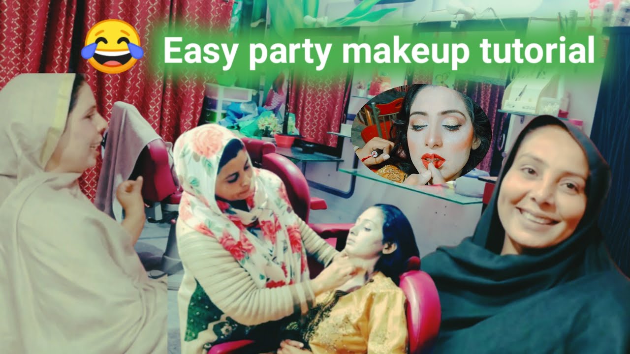 easy party makeup tutorial | eye makeup looks | Farwa vlogs 