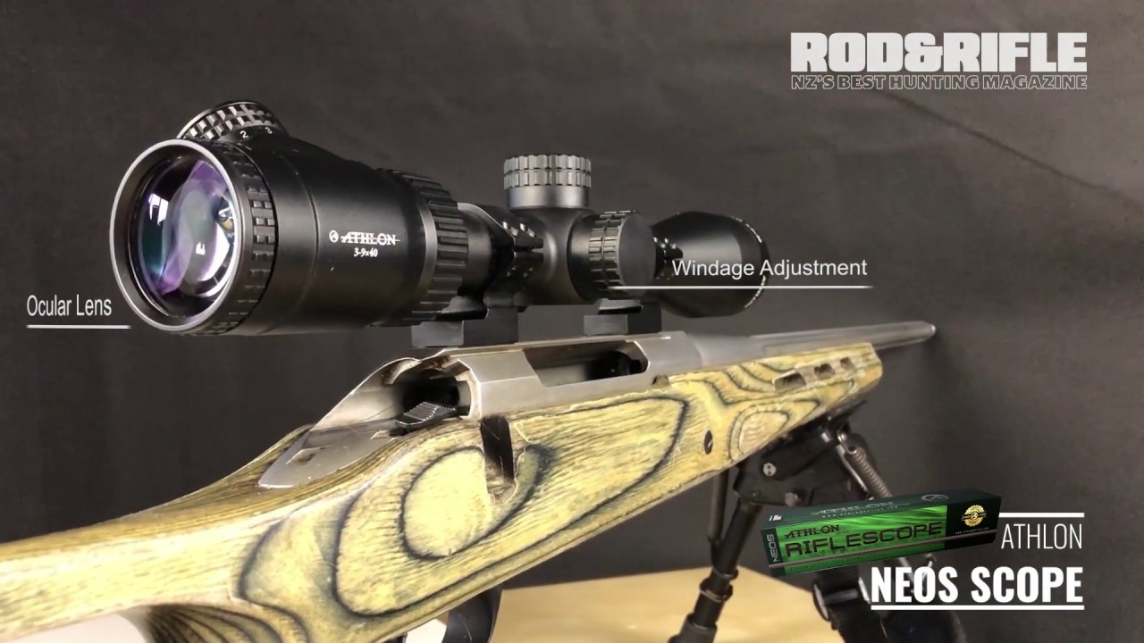 Rod&Rifle ATHLON NEOS 3-9×40 Riflescope Review