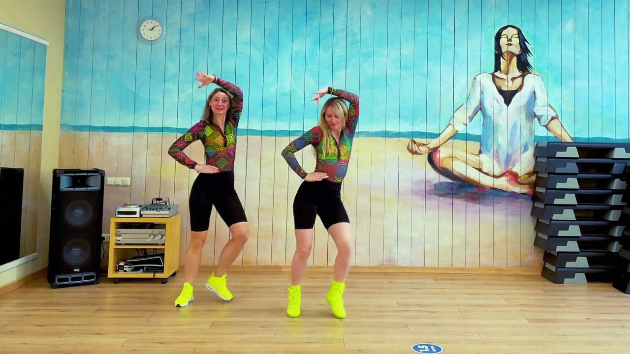 5 Estrellas - Cumbia Urbana - ZUMBA FITNESS CHOREO /sweetlana.zin