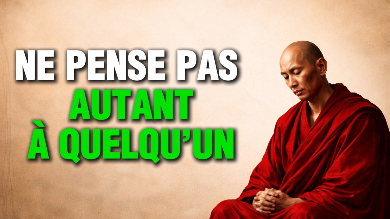 Voici comment arrêter de penser à la personne à qui tu ne devrais pas | sagesse bouddhiste