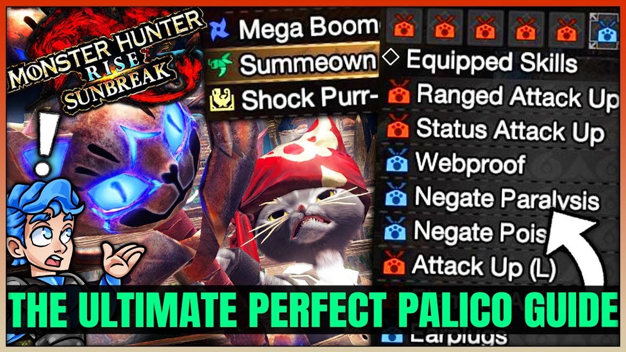 Palicos are Godlike Now - Best Palico & Palamute Skill & Moves Guide - Monster Hunter Rise Sunbreak!